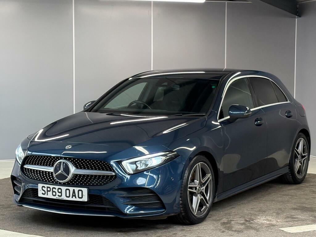 Mercedes-Benz A Class 1.5 A180d Amg Line Executive Euro 6 Ss Blue #3