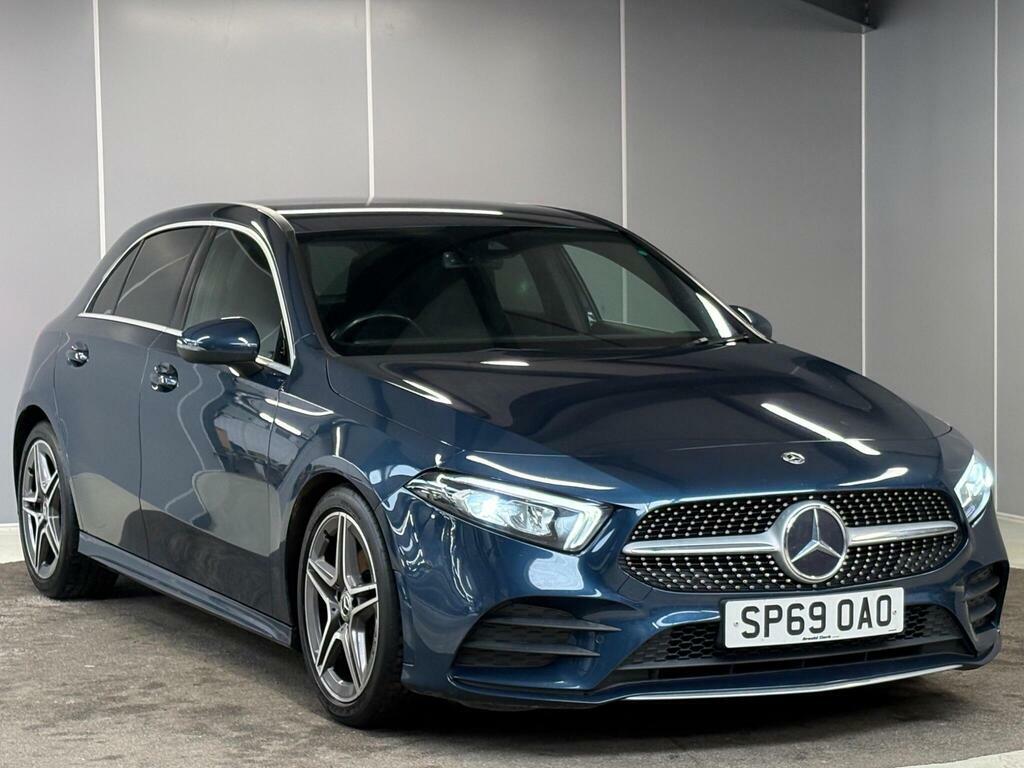 Mercedes-Benz A Class 1.5 A180d Amg Line Executive Euro 6 Ss Blue #5