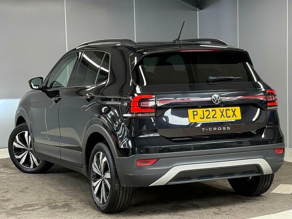 Volkswagen T-Cross 1.0 Tsi Black Edition Dsg Euro 6 Ss PJ22XCX Black #3