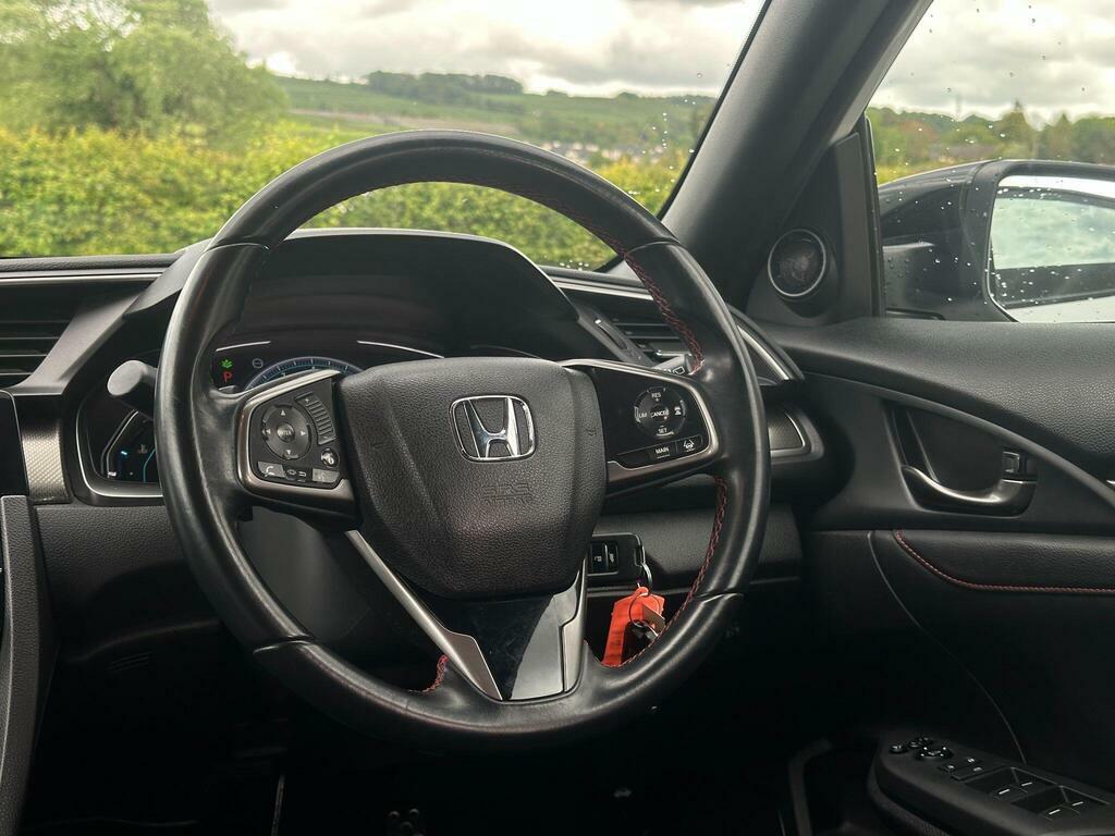 Honda Civic 1.0 Vtec Turbo Sport Line Cvt Euro 6 Ss PJ19LJN White #2