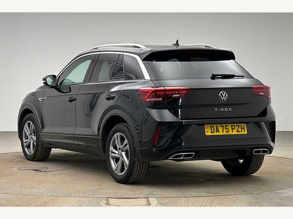 Volkswagen T-Roc 2.0 Tdi R-line Dsg Euro 6 Ss DA75PZH Black #4