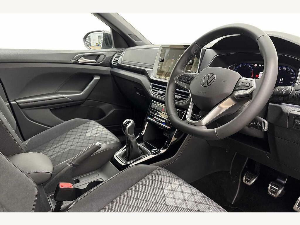 Volkswagen T-Cross 1.0 Tsi R-line Euro 6 Ss KP26UYF Black #6
