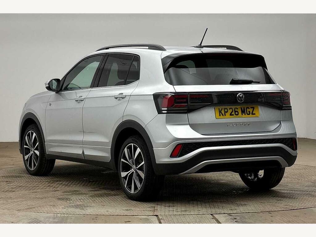 Volkswagen T-Cross 1.0 Tsi R-line Euro 6 Ss KP26MGZ Silver #3