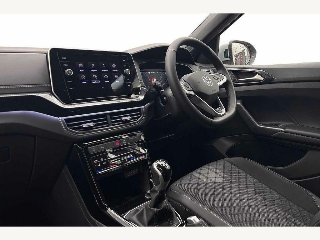 Volkswagen T-Cross 1.0 Tsi R-line Euro 6 Ss KP26MGZ Silver #6