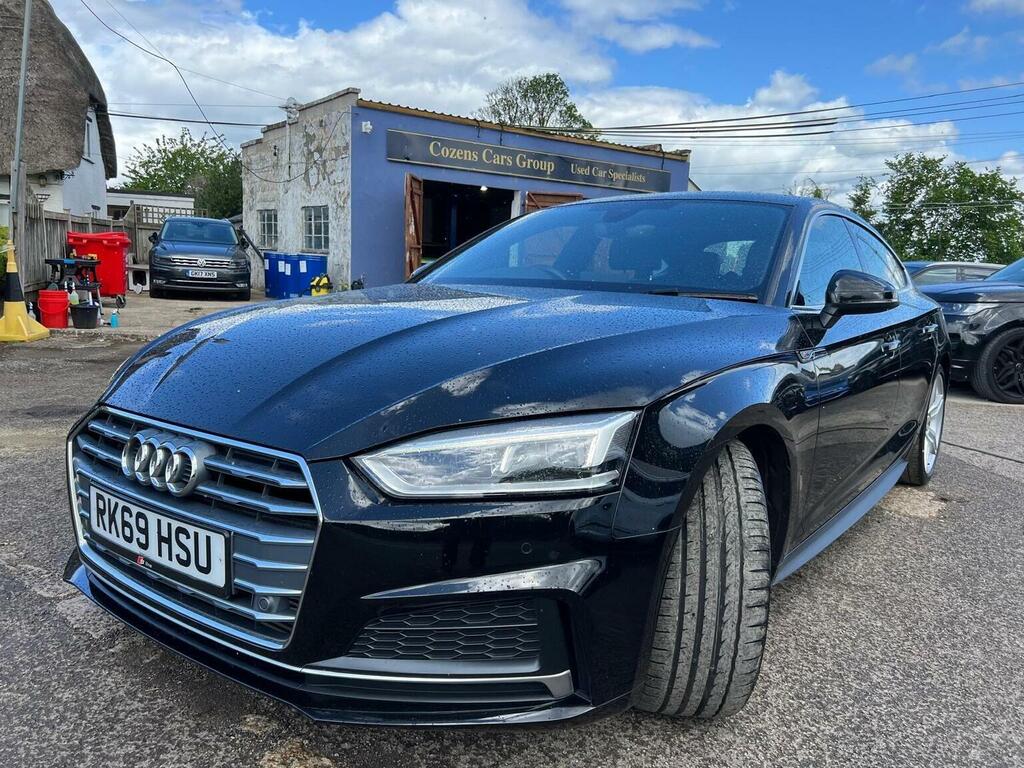 Audi A5 Hatchback 2.0 Tfsi 40 S Line Sportback S Tronic Eu RK69HSU Black #4