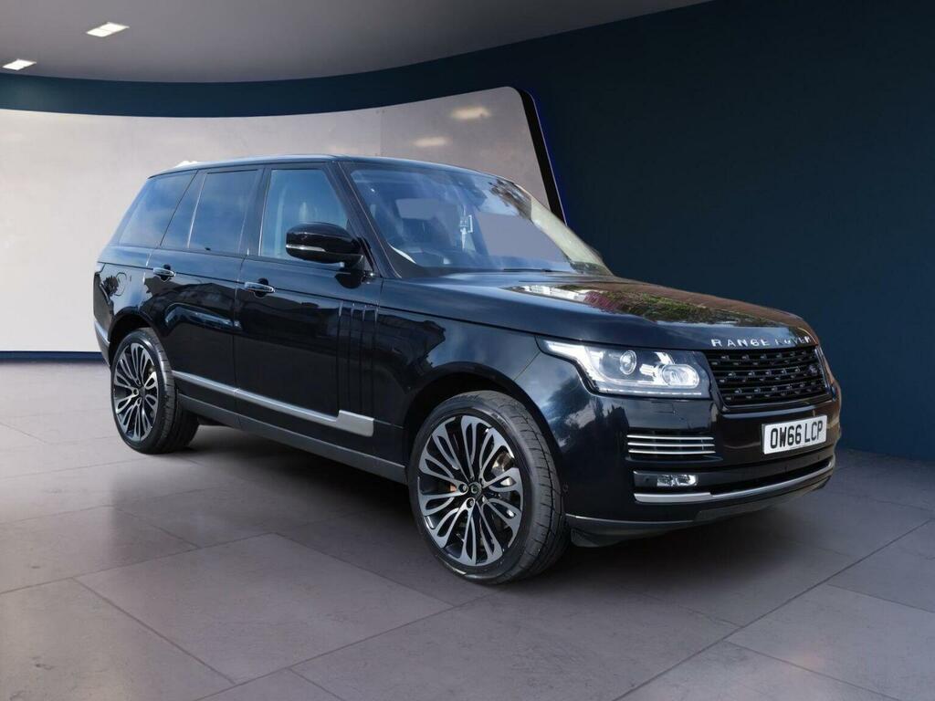 Land Rover Range Rover Suv 3.0 V6 Vogue Se 4Wd Euro 6 Ss 201 Black