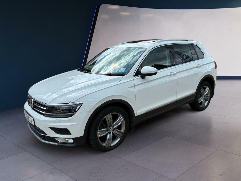 Volkswagen Tiguan Suv 2.0 Tdi Bluemotion Tech Sel Dsg 4Motion Euro 6 HD66EDR White #3