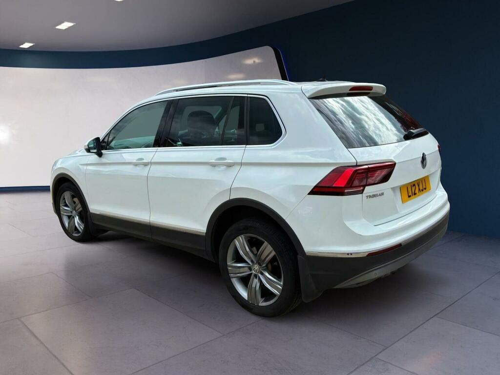Volkswagen Tiguan Suv 2.0 Tdi Bluemotion Tech Sel Dsg 4Motion Euro 6 HD66EDR White #4