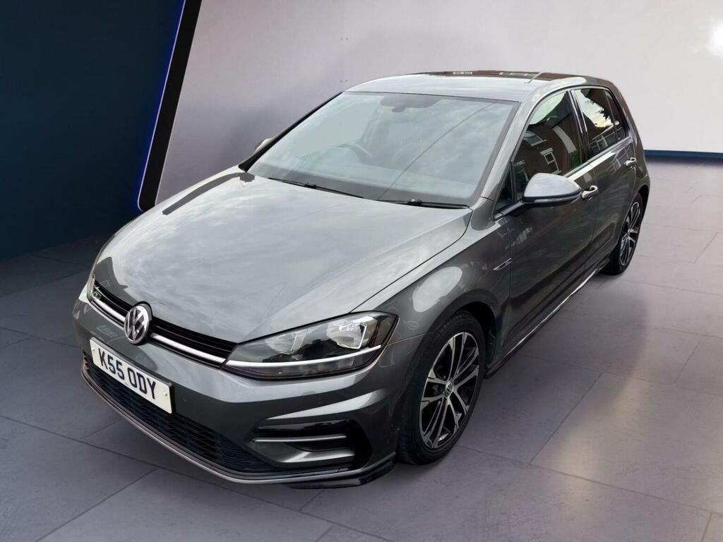 Volkswagen Golf Hatchback 2.0 Tdi R-line Dsg Euro 6 Ss 201 K55ODY Grey #2