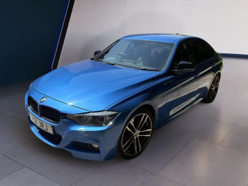 BMW 3 Series Saloon 2.0 320I M Sport Shadow Edition Euro 6 Y31JRJ Blue #6