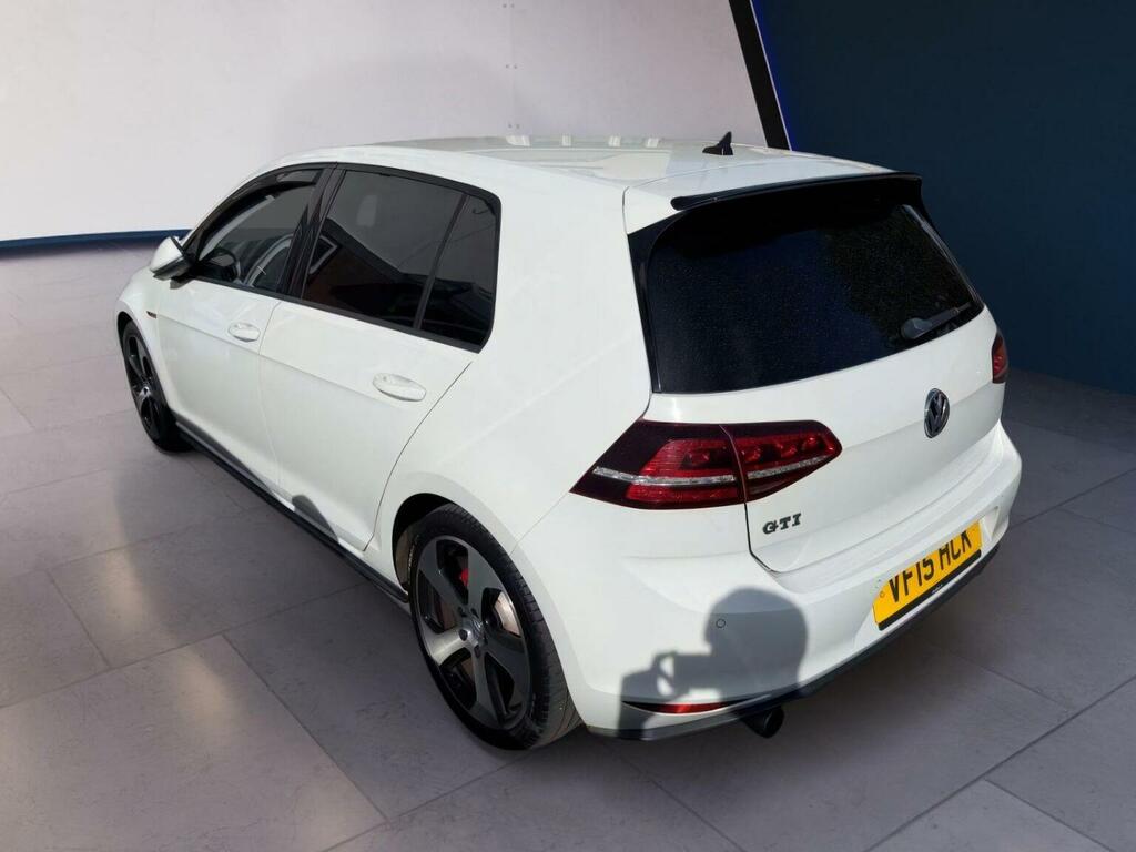 Volkswagen Golf Hatchback 2.0 Tsi Bluemotion Tech Gti Dsg Euro 6 VF15HCK White #3