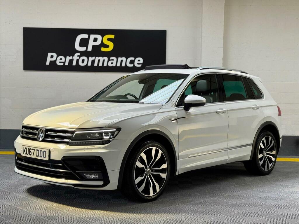 Volkswagen Tiguan 2.0 Tdi R-line Dsg 4Motion Euro 6 S S White