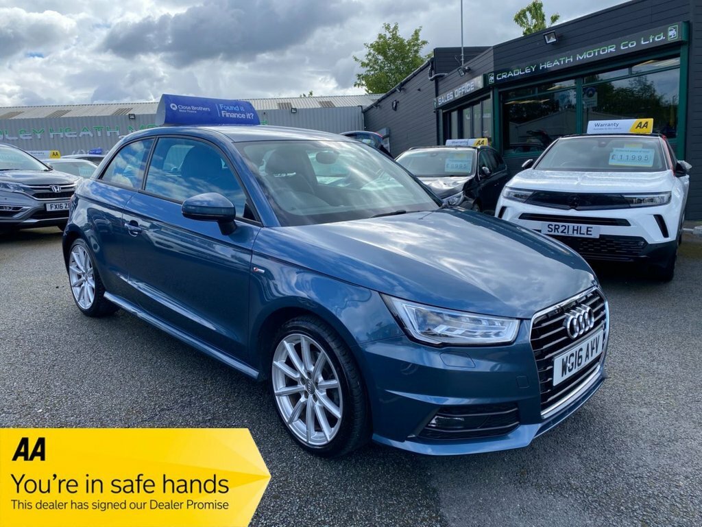 Audi A1 1.4L S Line Blue