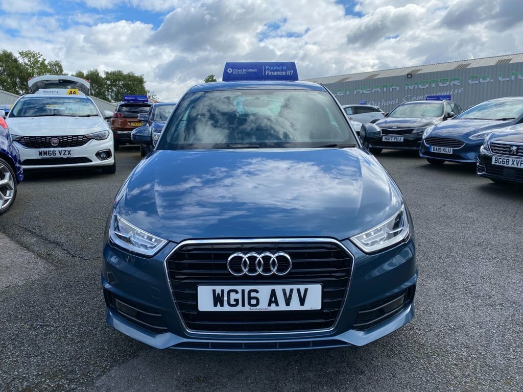 Audi A1 1.4L S Line WG16AVV Blue #2