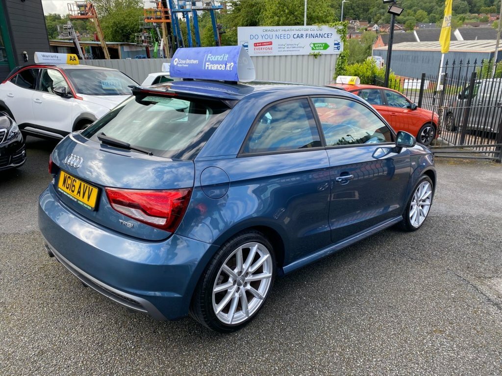 Audi A1 1.4L S Line WG16AVV Blue #6