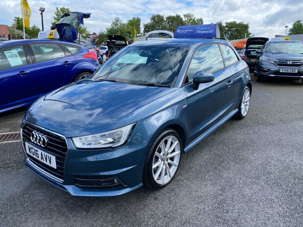 Audi A1 1.4L S Line WG16AVV Blue #3