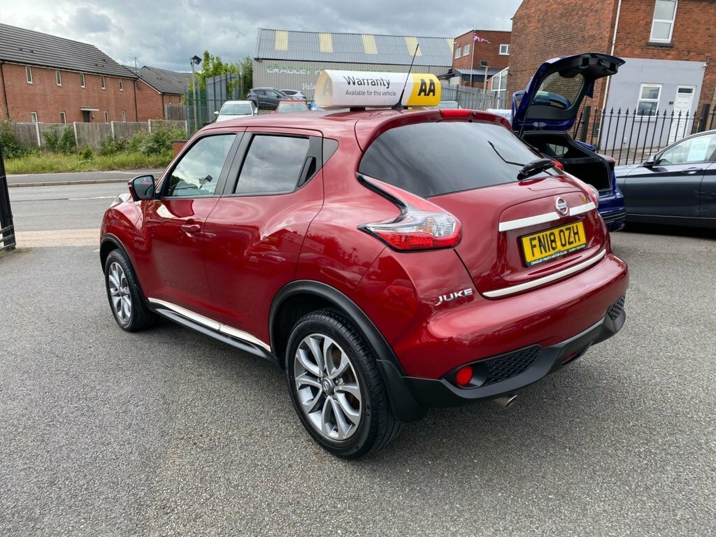 Nissan Juke 1.5L Tekna FN18OZH Red #4