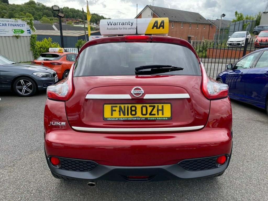 Nissan Juke 1.5L Tekna FN18OZH Red #5