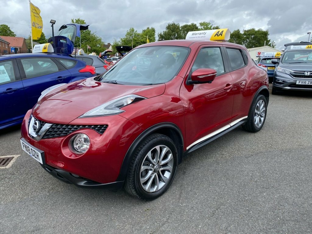 Nissan Juke 1.5L Tekna FN18OZH Red #3