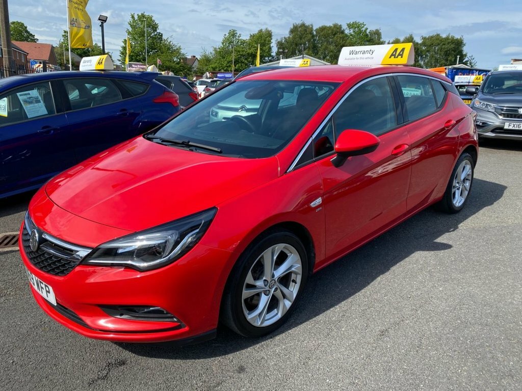 Vauxhall Astra 1.6L Sri YB69WFP Red #3