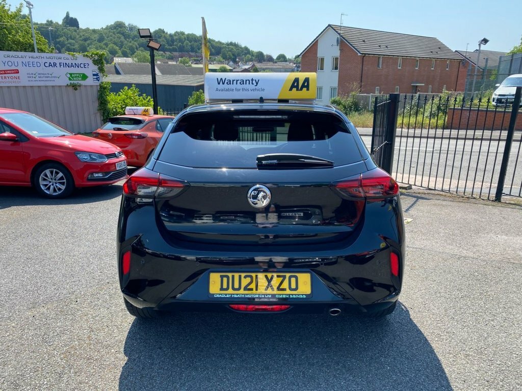 Vauxhall Corsa 1.2L Sri DU21XZO Black #5