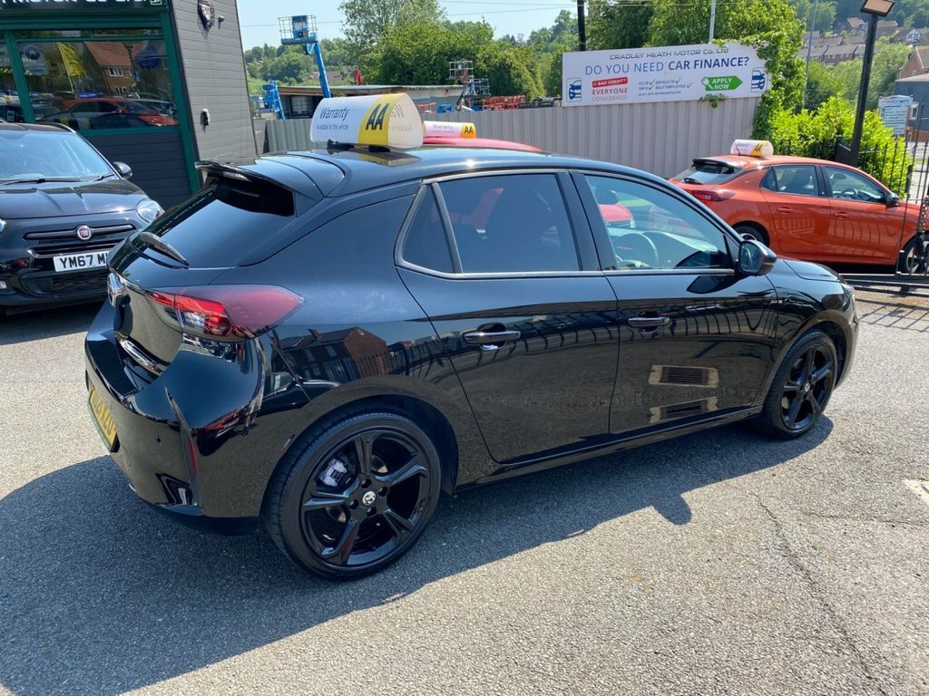 Vauxhall Corsa 1.2L Sri DU21XZO Black #6