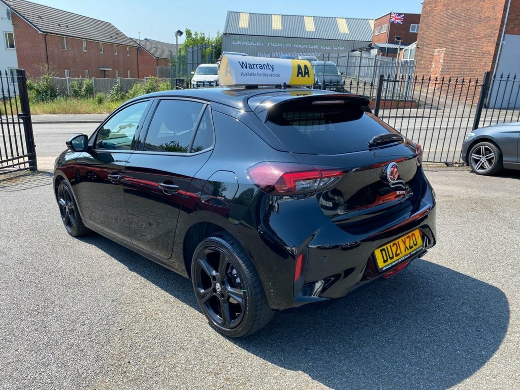 Vauxhall Corsa 1.2L Sri DU21XZO Black #4