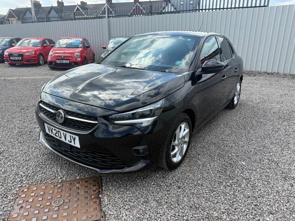 Vauxhall Corsa 1.2 Turbo Sri Hatchback Euro 6 VK20VJY Black #4