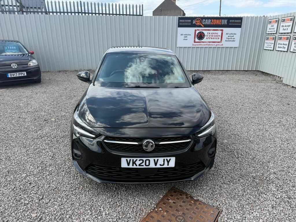 Vauxhall Corsa 1.2 Turbo Sri Hatchback Euro 6 VK20VJY Black #3