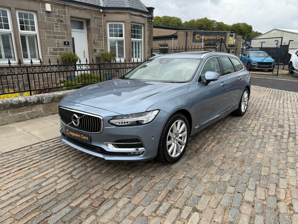 Volvo V90 Estate ND66YRT Blue #3