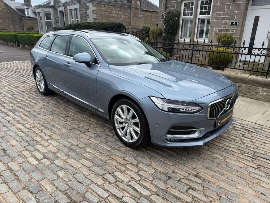 Volvo V90 Estate ND66YRT Blue #4