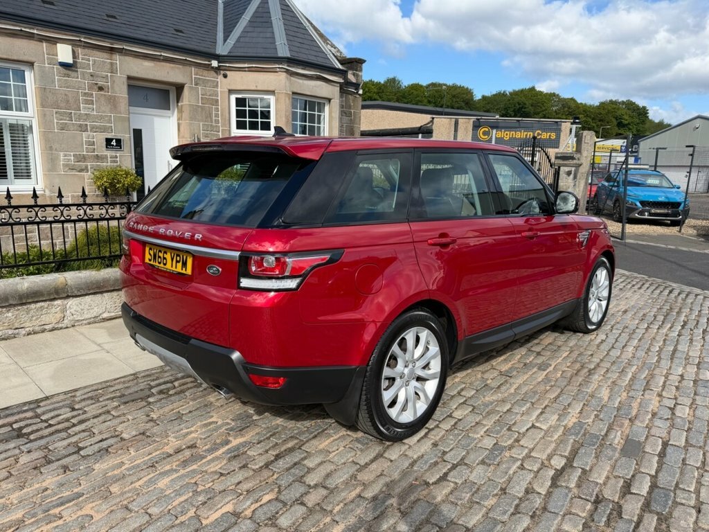 Land Rover Range Rover Sport Suv SW66YPM Red #3