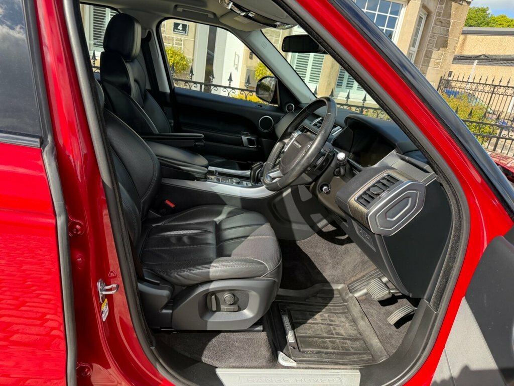 Land Rover Range Rover Sport Suv SW66YPM Red #2