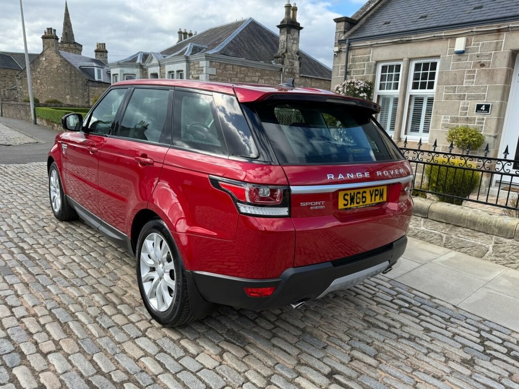 Land Rover Range Rover Sport Suv SW66YPM Red #5