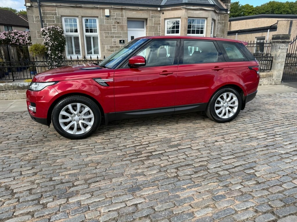 Land Rover Range Rover Sport Suv SW66YPM Red #4