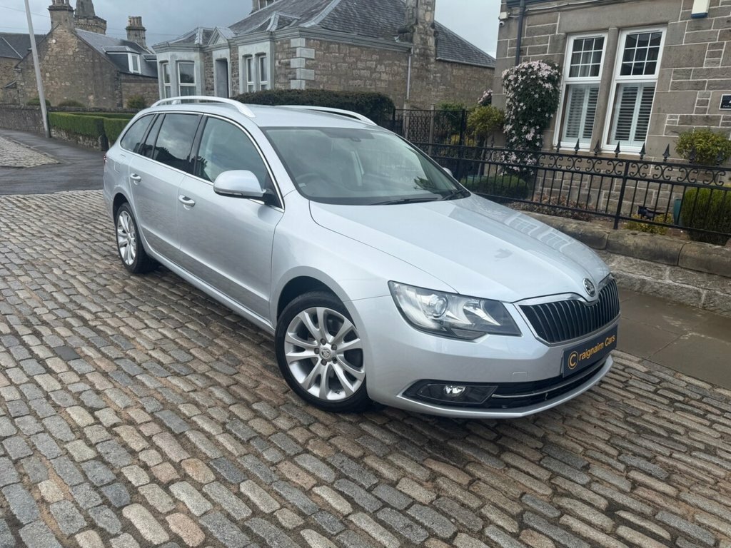 Skoda Superb Estate Silver