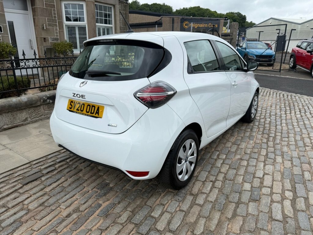 Renault Zoe Hatchback SV20ODA White #6