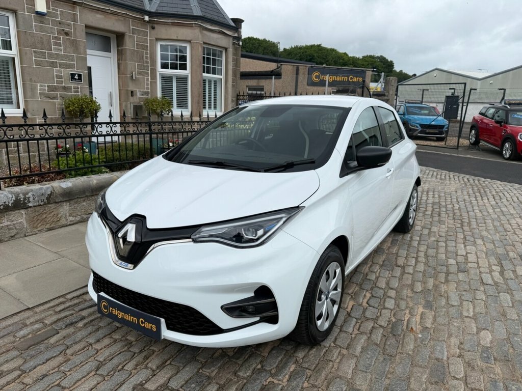 Renault Zoe Hatchback SV20ODA White #3