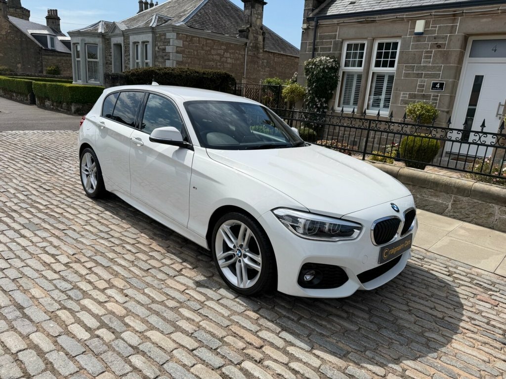 BMW 1 Series Hatchback YG66ZYY White #4