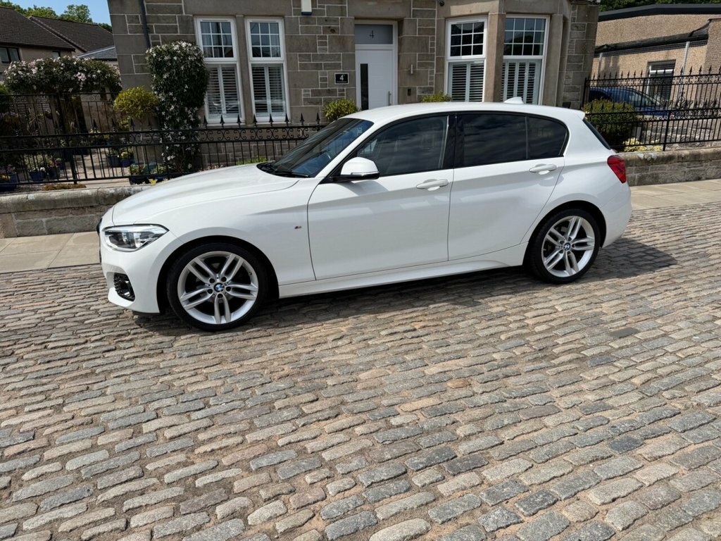 BMW 1 Series Hatchback YG66ZYY White #6