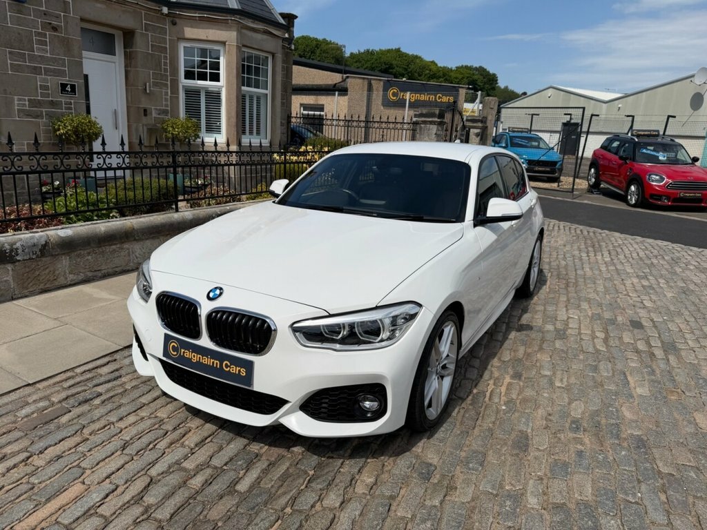 BMW 1 Series Hatchback YG66ZYY White #3
