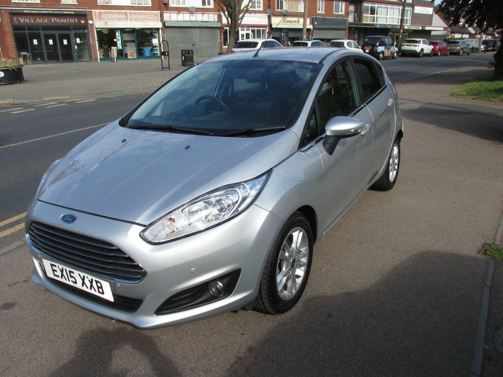 Ford Fiesta 1.0T Ecoboost Zetec Powershift Euro 5 Silver #2