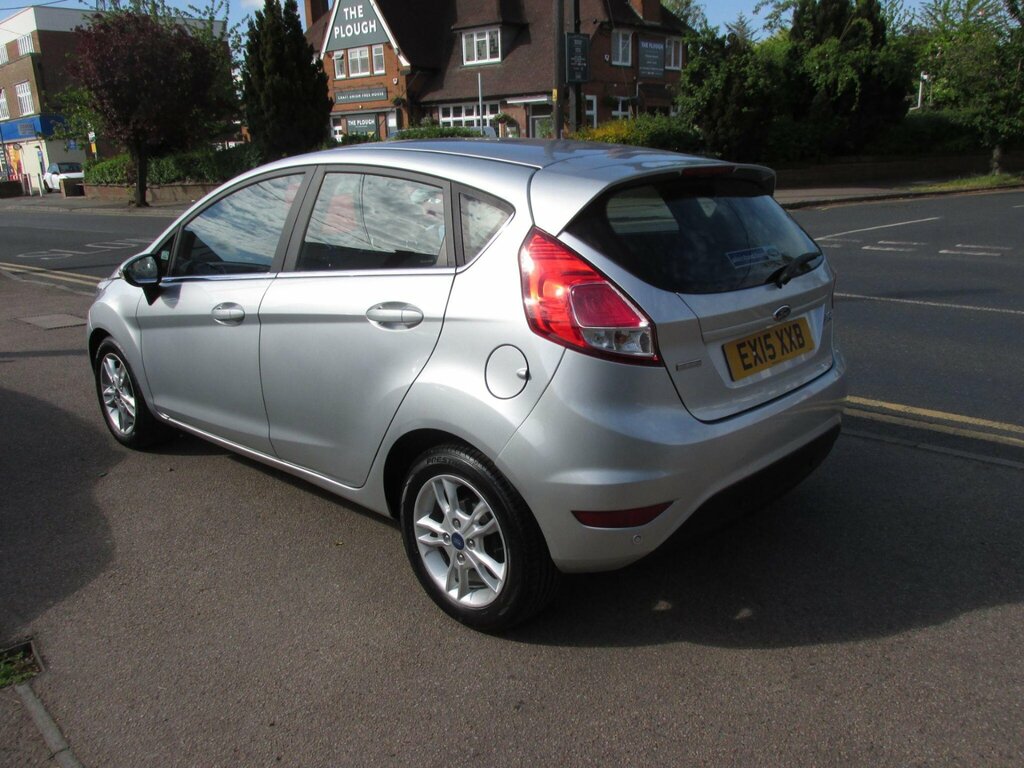 Ford Fiesta 1.0T Ecoboost Zetec Powershift Euro 5 Silver #6