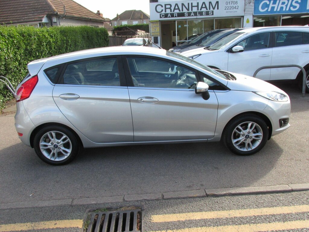 Ford Fiesta 1.0T Ecoboost Zetec Powershift Euro 5 Silver #3