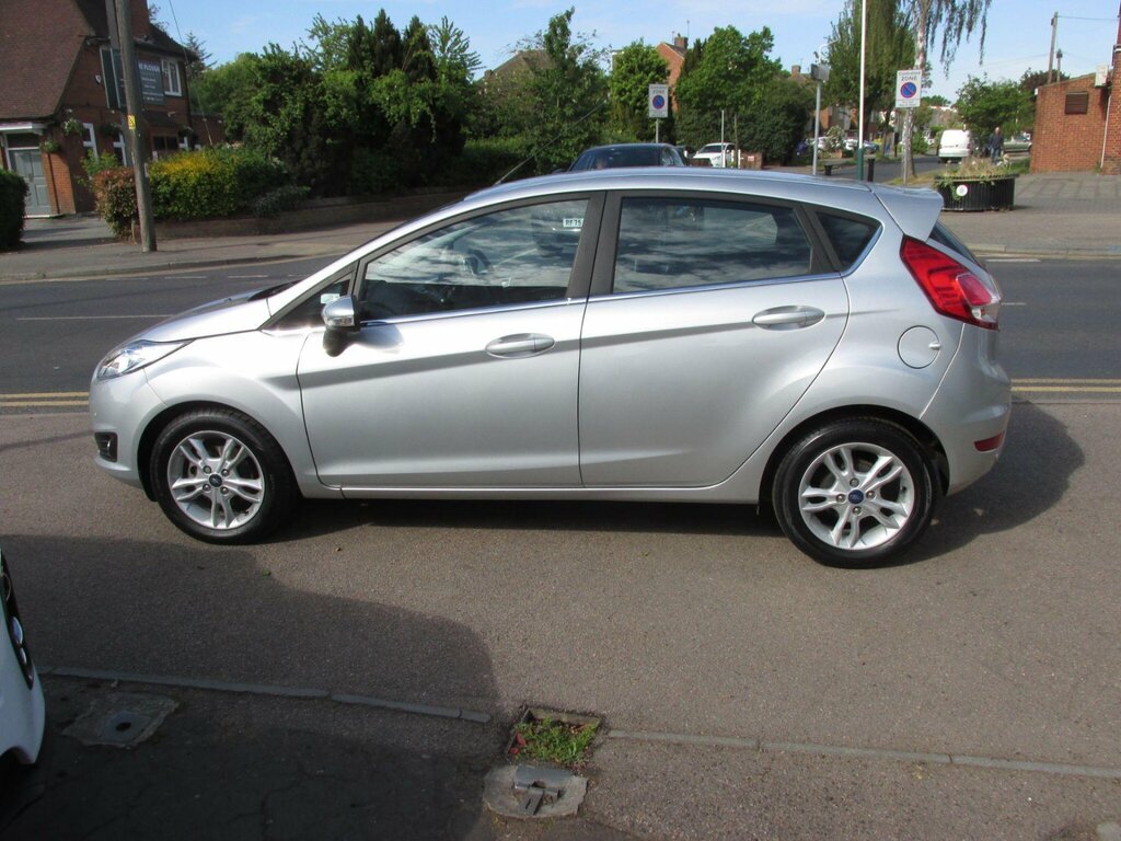 Ford Fiesta 1.0T Ecoboost Zetec Powershift Euro 5 Silver #5