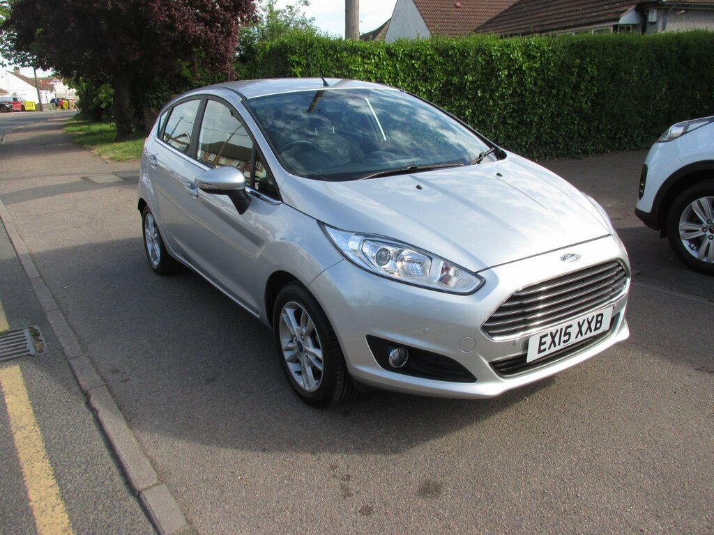 Ford Fiesta 1.0T Ecoboost Zetec Powershift Euro 5 Silver #4