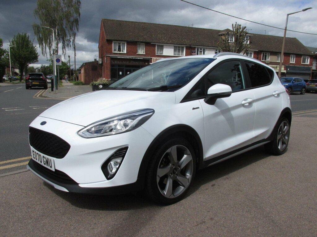 Ford Fiesta 1.0T Ecoboost Active X Euro 6 Ss EO70GWU White #3