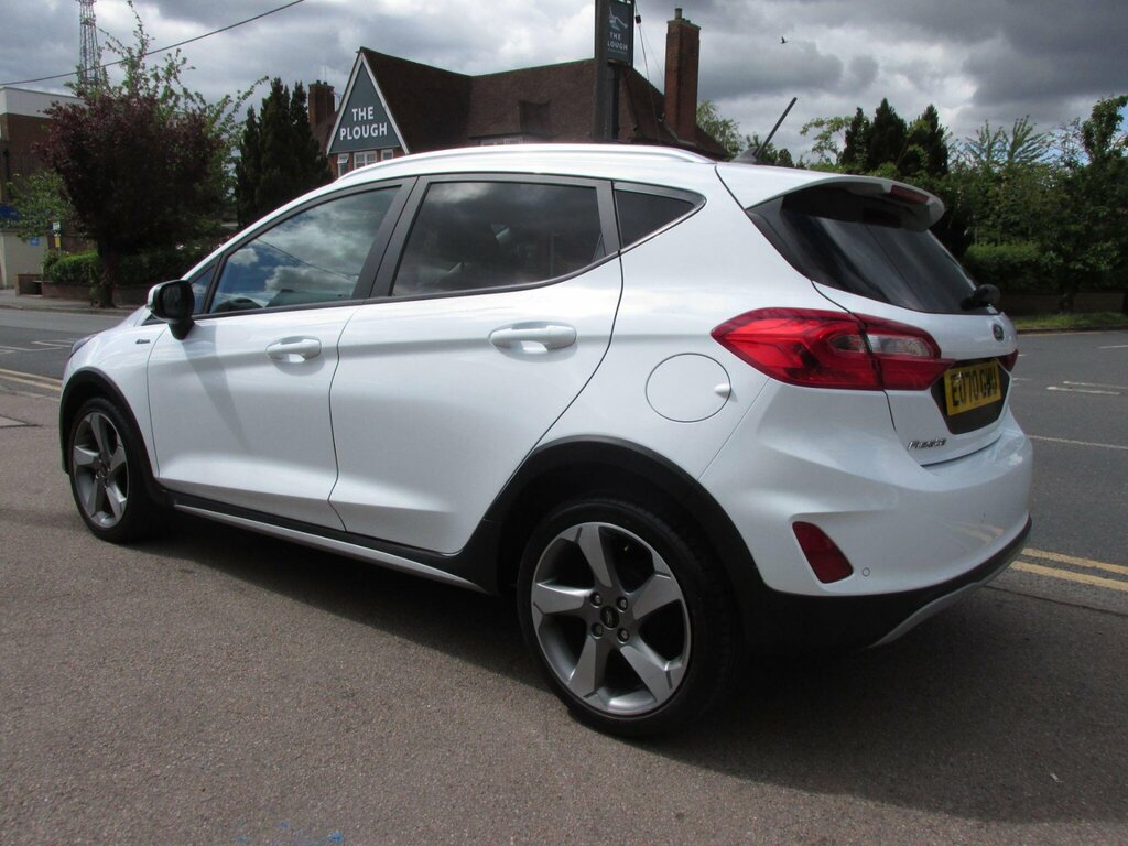 Ford Fiesta 1.0T Ecoboost Active X Euro 6 Ss EO70GWU White #4