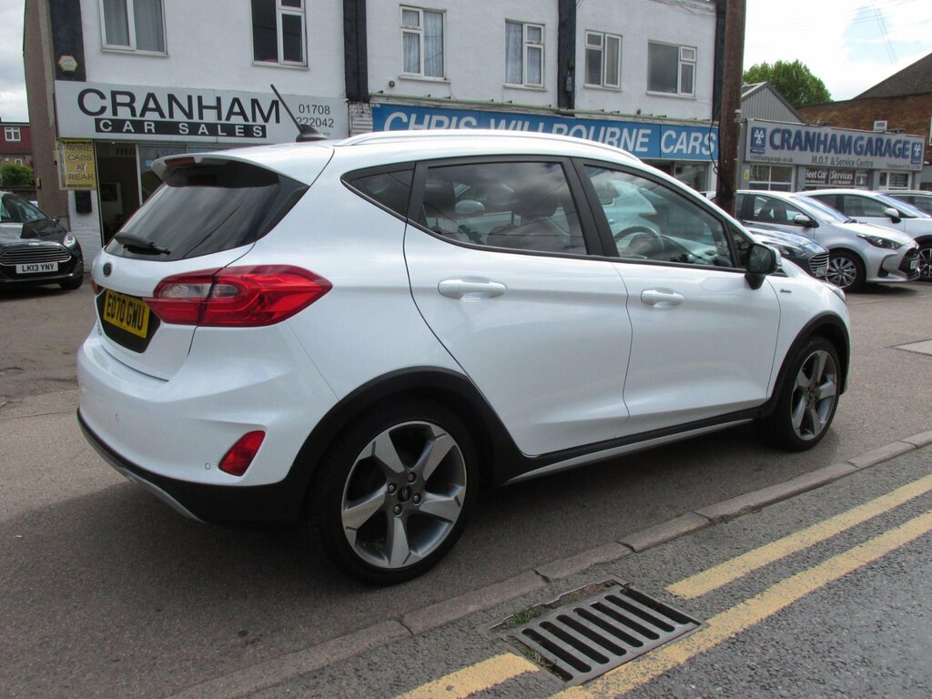 Ford Fiesta 1.0T Ecoboost Active X Euro 6 Ss EO70GWU White #6