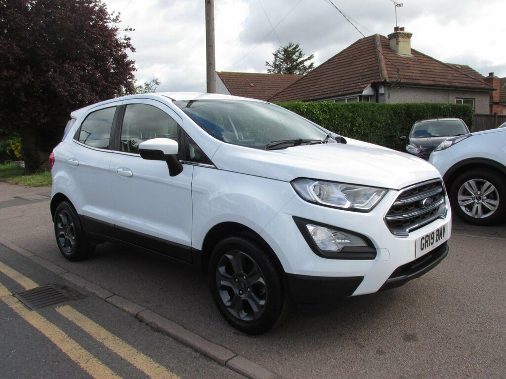 Ford Ecosport 1.0T Ecoboost Zetec Euro 6 Ss White